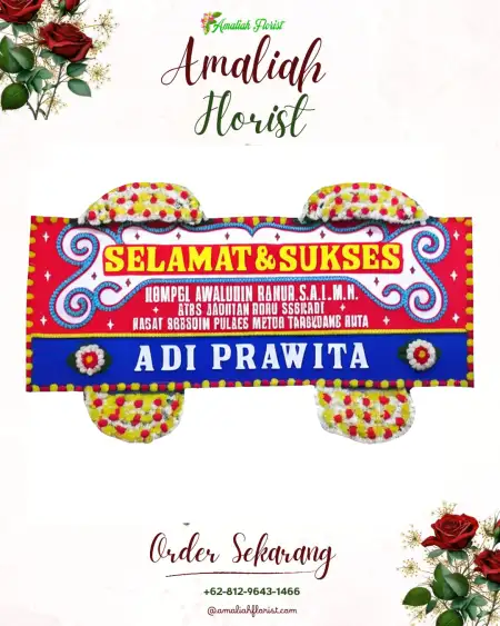 Papan Bunga Ucapan Selamat Alue Naga